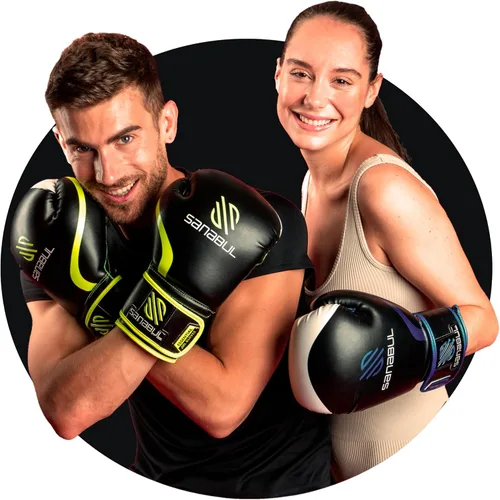 Miniatura 9 de Sanabul Guantes de boxeo de gel esenciales para hombres y mujeres, Kickboxing MMA, guantes de Muay Thai y bolsa pesada para entrenamiento de boxeo