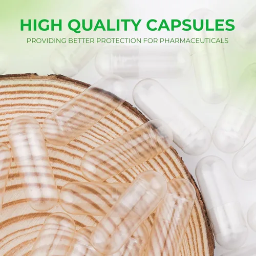 Miniatura 2 de Cápsulas de tamaño 000 veganas vacías a base de plantas transparentes (1,000 unidades) sin gluten, sin OMG, kit de llenado de pastillas
