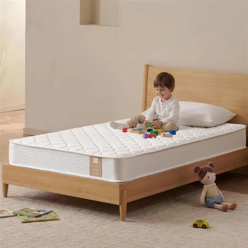 Miniatura 3 de Profus Colchón individual para niños, colchón individual de 6 pulgadas con bobinas de bolsillo, colchón de espuma viscoelástica para sueño toda