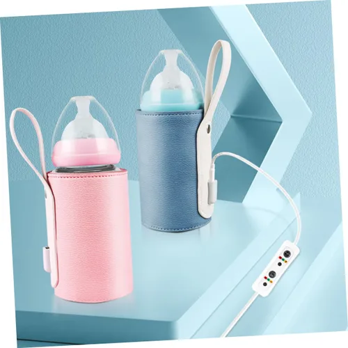 Miniatura 3 de BESPORTBLE Funda calentadora portátil para botellas de leche, control inteligente de temperatura por USB, con temporizador, apto para viajes