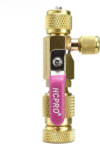 Miniatura 9 de Herramienta de extracción de núcleo de válvula HVAC con kit de evacuación de 3/8 pulgadas, compatible con SAE 5/16, manguera de vacío de doble