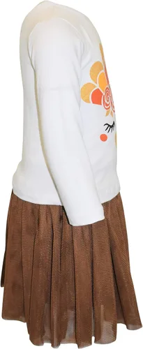 Miniatura 59 de Unique Baby Girls 2pc Skirt Set Outfit Long Sleeve Top with Skirt