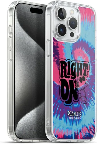 Miniatura 8 de Head Case Designs Funda de gel Woodstock 50th con licencia oficial de Peanuts Snoopy Guitar 1969 [protección de grado militar] compatible con Apple