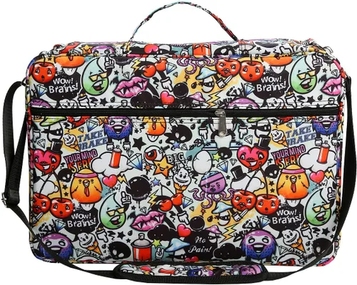 Miniatura 14 de Estuche para lápices de color con 480 ranuras, soporte para lápices con práctico envoltorio y cremallera, soporte multicapa para bolígrafos o Mar