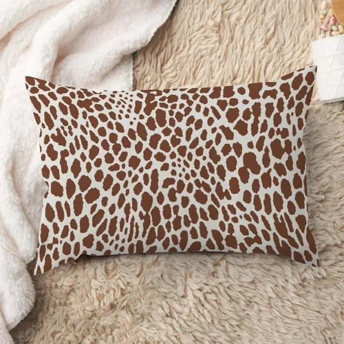 Miniatura 33 de ArogGeld Funda de almohada lumbar, estampado de guepardo verde, leopardo, estampado de leopardo, manchas de animales, almohada decorativa verde, A-17