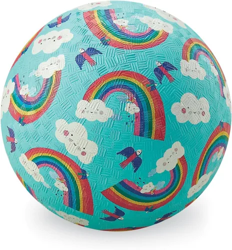 Miniatura 13 de Crocodile Creek Pelota de Patio de Juegos – Pelota de goma duradera para niños de 3 años en adelante – Pelota inflable que rebota para kickball, Pez