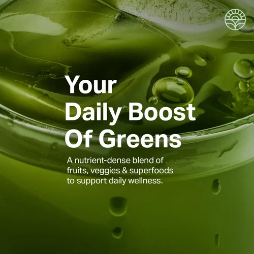 Miniatura 3 de Proper, The Greens Daily Boost Organic Greens Powder. Alimento Integral, Polvo Vegetal Superalimento Sabor Manzana con Pasto de Trigo, Espirulina