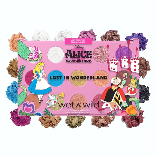wet n wild Paleta de ojos y rostro Lost In Wonderland Colección Alicia en el país de las maravillas