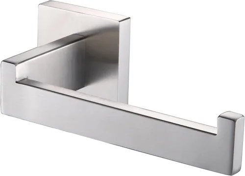 KOKOSIRI Portarrollos de papel higiénico de níquel cepillado, portarrollos de papel higiénico de acero inoxidable para cocina, baño, dispensador