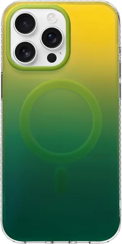 Miniatura 58 de Funda degradada para iPhone 14 Pro - Diseño multicolor degradado naranja y amarillo, resistente a los impactos y con imanes