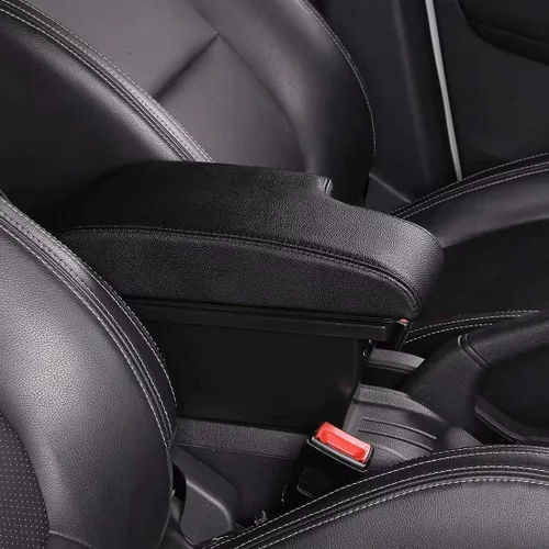 Miniatura 7 de YJYWZH Caja de reposabrazos de doble capa para Mazda CX-3 2015-2018 consola central de almacenamiento interior del automóvil con 3 puertos USB