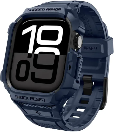 Miniatura 25 de Spigen for Apple Watch Band with Case, Rugged Armor Pro Compatible with Ultra 3/2/1 49mm, Series 11/10 46/42mm, 9/8/7 45/41mm, SE3/SE2/SE/6/5/4