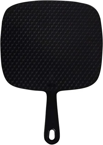 Miniatura 2 de ForPro Professional Collection Espejo de mano extra grande con asa, 9 pulgadas de ancho x 12 pulgadas de largo, espejo de mano multiusos con reflejo