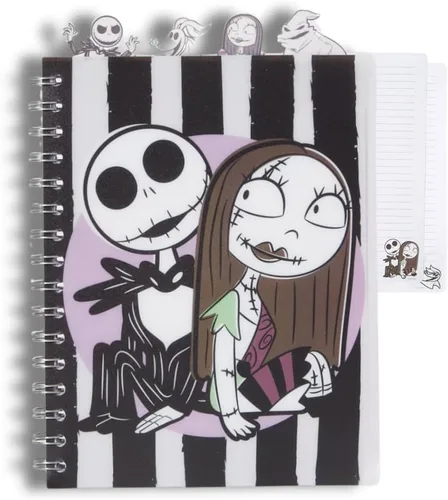 Miniatura 18 de Beetlejuice - Cuaderno con pestañas, encuadernado en espiral, 144 páginas rayadas, 8 x 7 pulgadas