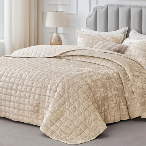 Miniatura 14 de BEDELITE Juego de edredón de terciopelo tamaño Queen – Juego de ropa de cama de terciopelo de lujo de 3 piezas, suave y acogedor color negro, colcha