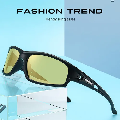 Miniatura 6 de YIMI Gafas de sol polarizadas fotocromáticas para conducción z87 para hombres y mujeres gafas de seguridad de día y noche Lente
