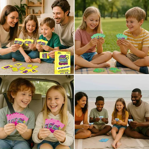 Miniatura 6 de QUOKKA Juego de Mesa para Niños de 8-12 Años - Edición Original - Juego de Cartas Familiar para Niños de 5-8 Años - ¿Qué Eligirías? ¿Prefieren
