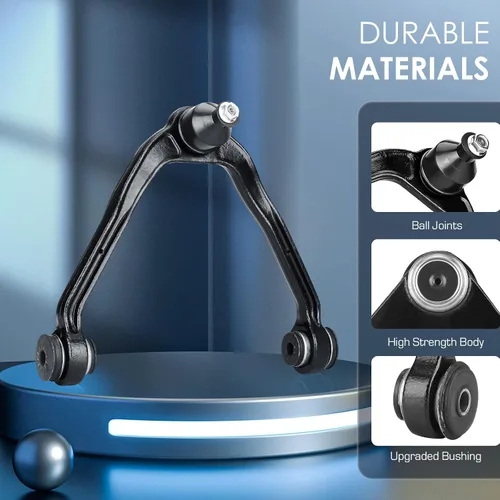 Miniatura 2 de Kit de suspensión con junta esférica para brazos de control superiores delanteros 4WD, compatible con Chevy Avalanche Silverado Suburban, compatible