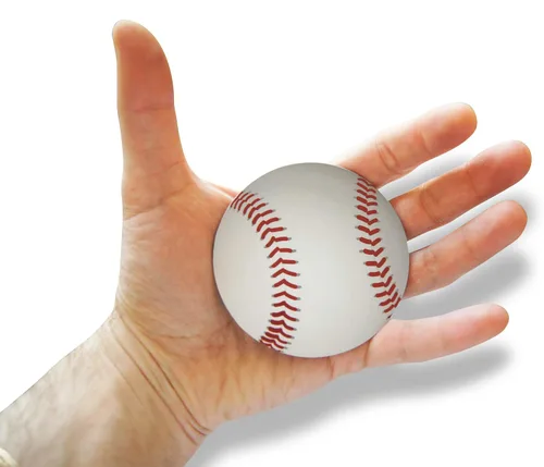Miniatura 4 de Novel Merk Círculo de béisbol para profesores, juego de imanes pequeños para nevera, diseño en miniatura (12 piezas)