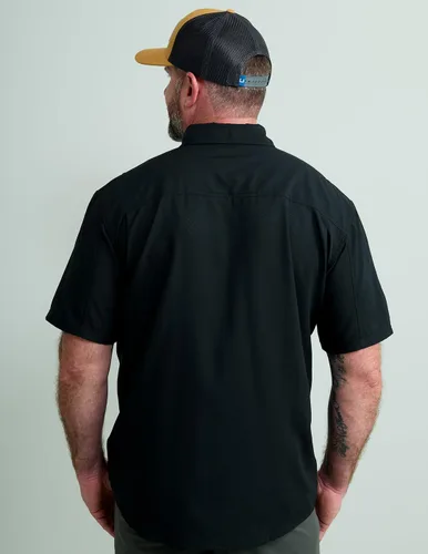 Miniatura 2 de HUK Tide Point - Camisa de manga corta con botones para hombre