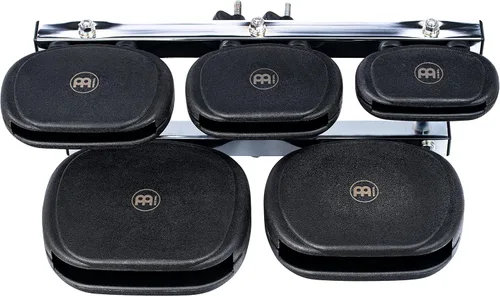 Miniatura 9 de Meinl Percussion Bloque con montaje ajustable, paso bajo - NO HECHO EN CHINA - Para equipos Perc, juego de batería o banda de marcha, dos años