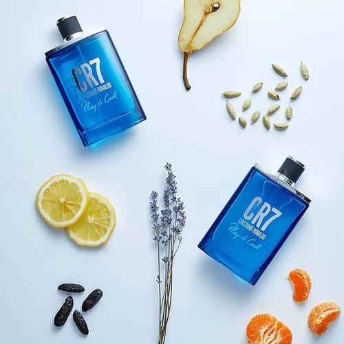 Miniatura 6 de CR7 Play It Cool Cristiano Ronaldo - Eau De Toilette Aroma de colonia para hombre, con mandarina, bergamota, lavanda y almizcle, de la colección