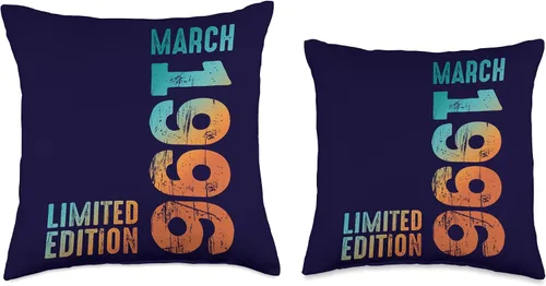 Miniatura 3 de Awesome Limited Edition March 1996 Retro 1996 Vintage 1996 Throw Pillow