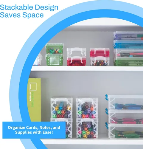 Miniatura 5 de Advantus Super Stacker índice Box, El color puede variar