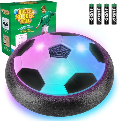 Pelota de fútbol led luminosa, flotante, para niños y niñas de 3, 4, 5, 6, 7, 8, 9, 10, 11 y 12 años