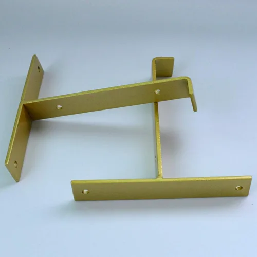 Miniatura 5 de Soportes para estante de esquina de labio montados en la pared, soportes flotantes para estante de cocina, soportes para estante en ángulo recto