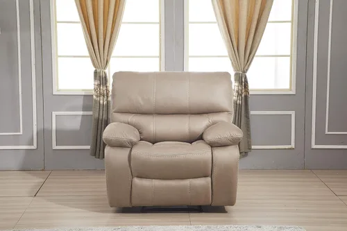 Miniatura 8 de Betsy Furniture Juego de sofá reclinable de microfibra para sala de estar 8007 (topo, sofá+sofá biplaza+sillón reclinable)