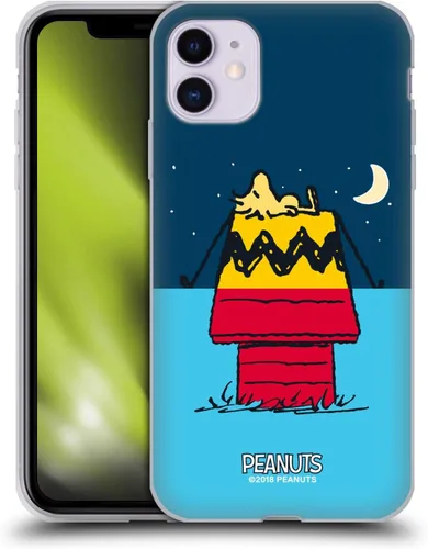 Miniatura 114 de Head Case Designs Funda de gel con licencia oficial de Peanuts Snoopy & Woodstock Halfs and Laughs [protección de grado militar] compatible