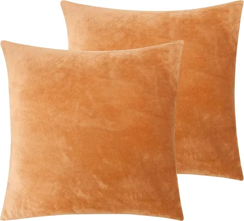 Miniatura 91 de NTBAY - Fundas de almohada de terciopelo con cierre para niños pequeños, 2 unidades, acogedoras, de lujo, de franela y felpa, para viajes, 33 x 46