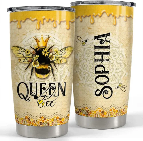 Miniatura 20 de SANDJEST - Vaso personalizado con foto para pareja con mensaje, vasos de 20 y 30 onzas, de acero inoxidable, aislado, para viajes, regalo de Foto 1