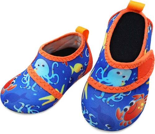 Miniatura 3 de storeofbaby Zapatos de agua para bebés, niños y niñas, calcetines acuáticos de secado rápido para natación, playa, piscina