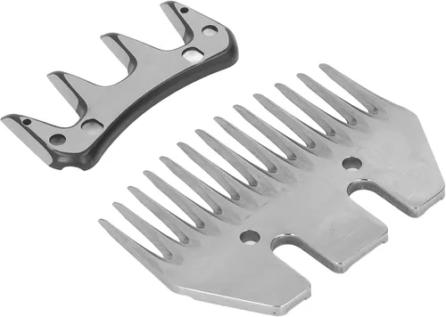 Miniatura 7 de Cizallas de oveja Cuchilla de acero de alto carbono Recta 13 dientes Cortador de lana eléctrico Cabra Clipper Scissor Accesorios Reemplazo