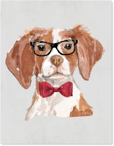 Miniatura 19 de Andaz Press Póster impreso para pared de perro, 8.5 x 11 pulgadas, Shih Tzu en lazo rosa, 1 paquete, regalo de cumpleaños de Navidad, sin marco