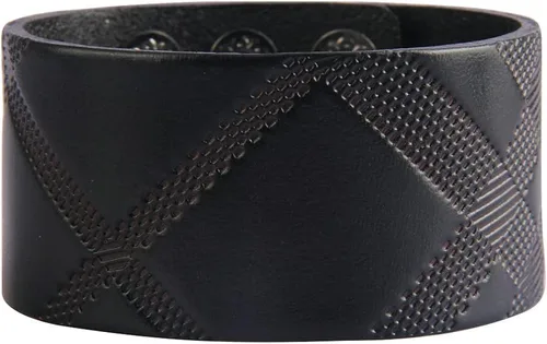 Miniatura 14 de Pulsera de cuero para hombre, brazaletes de cuero punk, pulsera de cuero negro para mujer