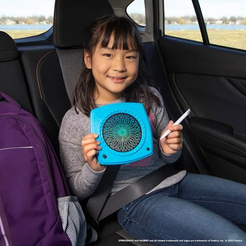Miniatura 7 de Spirograph Doodle Pad - Artes y manualidades, arte para rascar, tableta de escritura LCD para niños, juguetes para niños, suministros de arte, kit