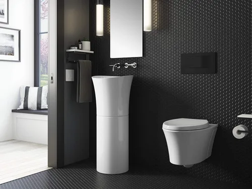 Miniatura 2 de Kohler 22561-CP Barra de toalla de borrador, cromo pulido