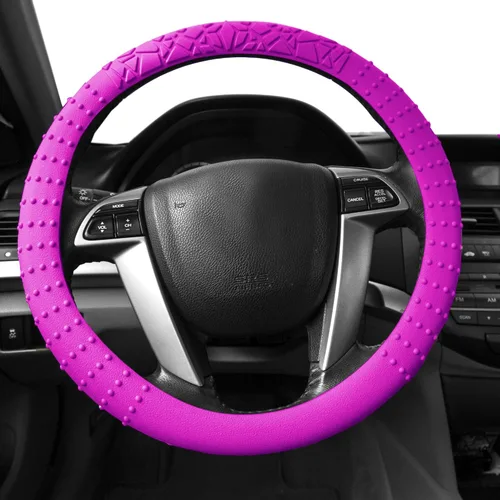 Miniatura 12 de Funda para volante FH Group color rosa bebé, rosado bebé