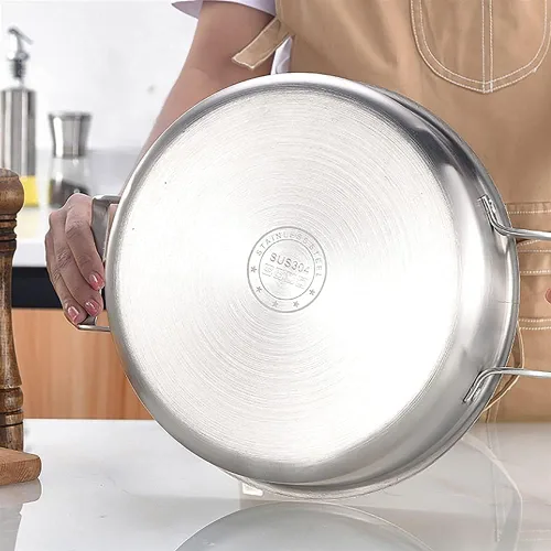 Miniatura 3 de Vaporizador de alimentos de 5 capas, olla de sopa, olla de cocina de 5 capas de acero inoxidable para el hogar, adecuada para estufa de gas/cocina