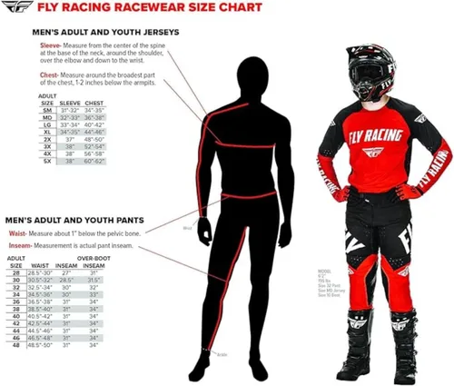 Miniatura 7 de Fly Racing Pantalones de Botas de Protección para Todo Terreno - Pantalones de Motocicleta Duraderos y Protectores para Enduro de Montaña negro