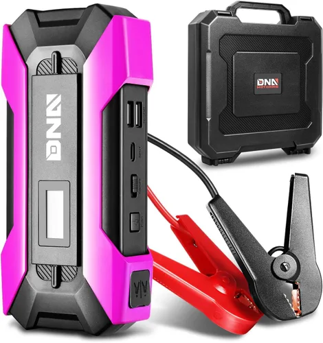Miniatura 12 de DNA MOTORING 12V 1500A 15000 mAh Arrancador de batería portátil para auto, paquete de cargadores de batería, caja de puente, para hasta 7.0L de gas