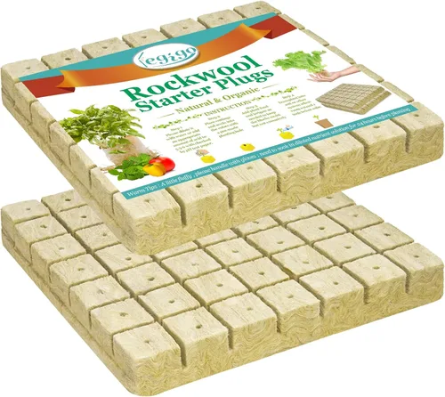 Miniatura 16 de Legigo Cubos de lana de roca de 1.2 pulgadas para hidroponía, cubos de cultivo para plantación de lana de roca para torre hidropónica, jardín, 2