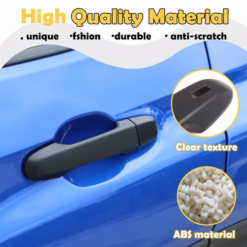 Miniatura 3 de CHEAYAR Cubierta para manija de puerta exterior de automóvil compatible con Subaru WRX 2021-2023, borde de cubierta inteligente para manija