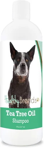 Miniatura 174 de Healthy Breeds Doberman Pinscher Champú de aceite de árbol de té, formulado para piel seca e irritada, reduce la caspa, aroma a gaulteria, 8 onzas