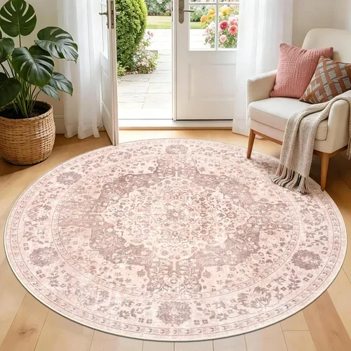Miniatura 24 de nesrt Alfombra bohemia lavable de 2 x 10 pies, suave, antideslizante, extra larga, alfombra de cocina, color negro, vintage, geométrico, camino