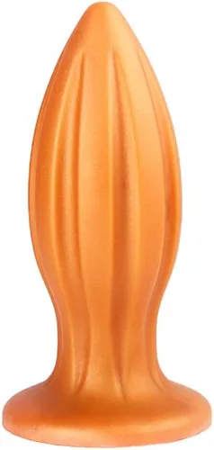 Miniatura 10 de Tapón anal de silicona líquida Ultral Soft Big Butt Plug dilatador de ano Masaje de próstata para experiencia avanzada Hombres Mujeres (XL)