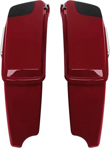 Miniatura 3 de TCMT Alforjas estiradas de 4" para Harley Street Glide 2014-23 Billiard Red